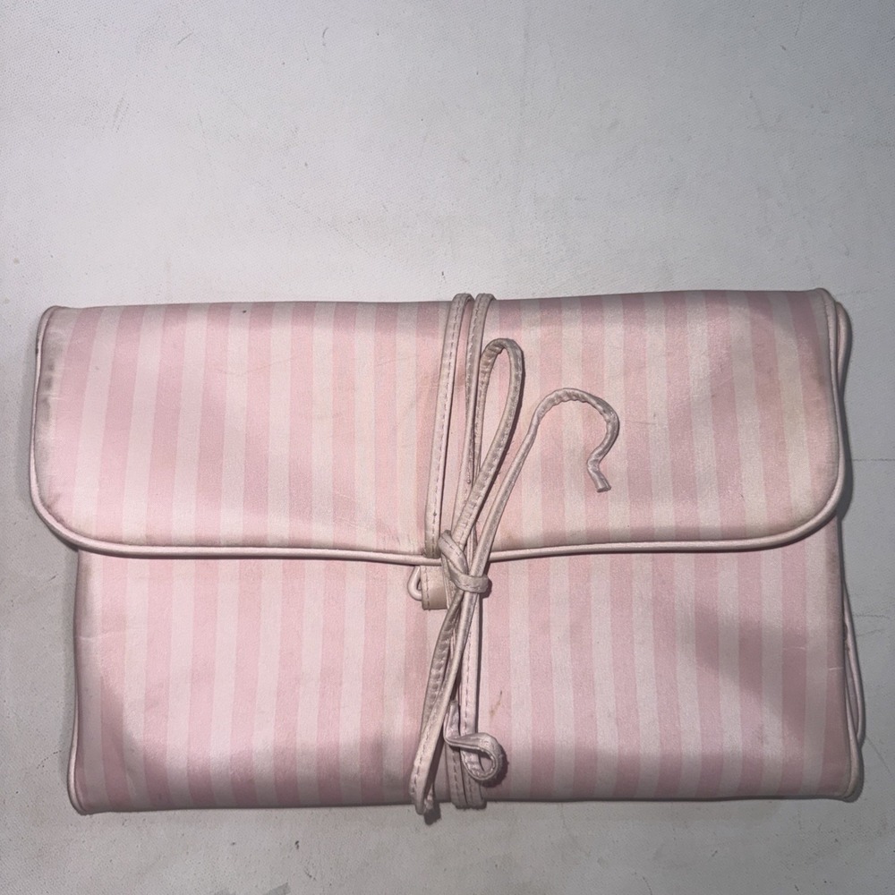 Vintage Y2K Victoria Secret Travel Packable Cosmetic Jewelry Hanging Organizer